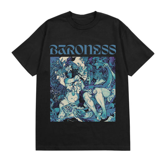 Baroness Blue Record T-Shirt