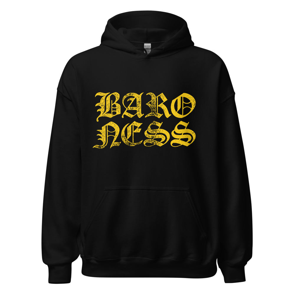 Baroness Yellow Logo Hoodie